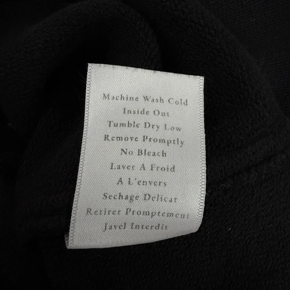 Frank & Eileen Womens Belfast Triple Fleece Peacoat Size M Black Double Breasted